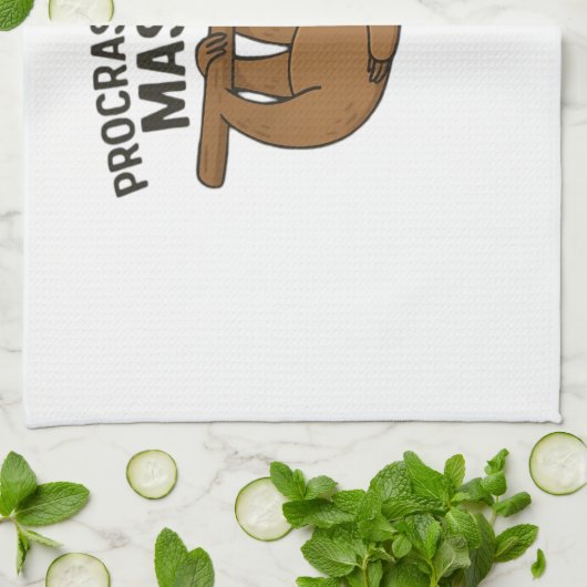 Procrastination Master Classic T-Shirt Geschirrtuch (Gefaltet)