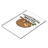 Procrastination Master Classic T-Shirt Notizblock (Linke Seite)