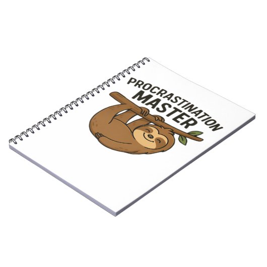 Procrastination Master Classic T-Shirt Notizblock (Linke Seite)