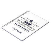 Procrastination Spaß Joke Notizblock (Linke Seite)