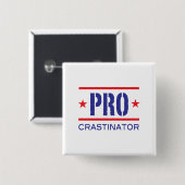 PROcrastinator_ Button (Vorne & Hinten)