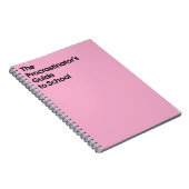 Procrastinator’s School Notebook Notizblock (Rechte Seite)