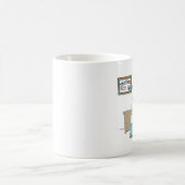 Proctologin Sings Karaoke Cartoon Funny Mug Kaffeetasse (Mittel)