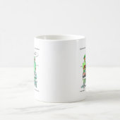 Proctologin verlässt das Handy und lässt sich zwit Kaffeetasse (Mittel)