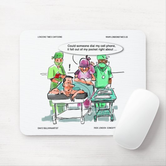 Proctologin verlässt das Handy und lässt sich zwit Mousepad (Mit Mouse)