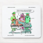 Proctologin verlässt das Handy und lässt sich zwit Mousepad (Vorne)