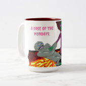 Prodigal Proper und die Ladder Climber-Tasse Zweifarbige Tasse (Vorderseite Links)