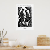 Prodigal Son Art Print Luke 15 24 Scripture Poster (Küche)