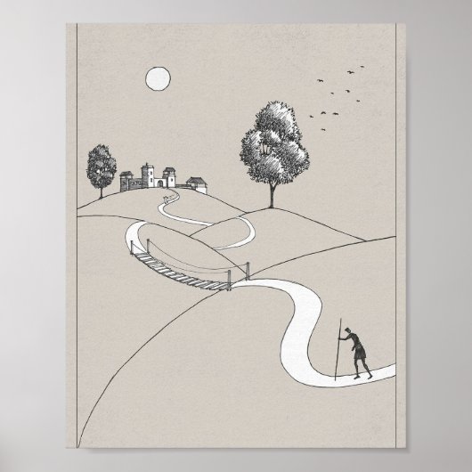 Prodigal Son Rückkehr - Bibelkunst, Luke 15 Poster (Vorne)