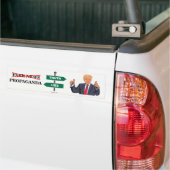 Prodonald trump Anti-Fake Autoaufkleber (Auf Lkw)