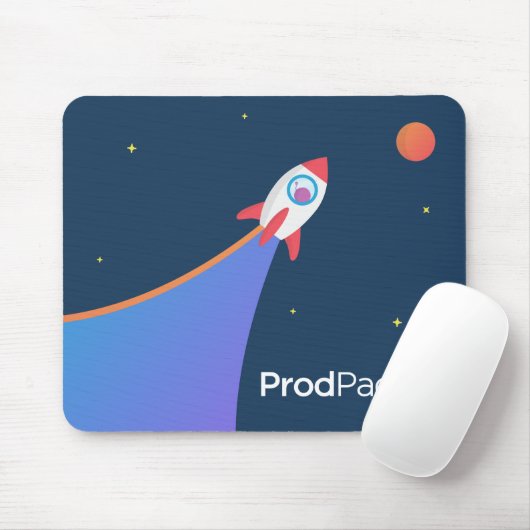 ProdPad 'Von hier zum Mars-Maus-Mat Mousepad (Mit Mouse)