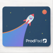 ProdPad 'Von hier zum Mars-Maus-Mat Mousepad (Vorne)