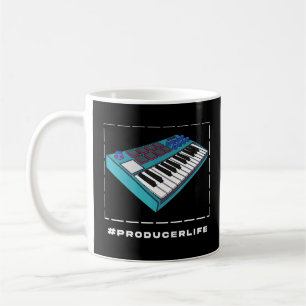 Producerlife Music Producer Beatmaker Midi Keyboar Kaffeetasse