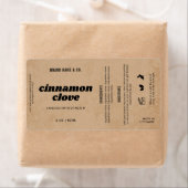 Product Customizable Brown Rustic Label (Insitu)