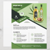 Product Promotion Flyer Template (Vorne/Hinten)