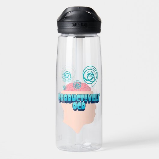 Productively OCD Water Bottle Trinkflasche (Rückseite)