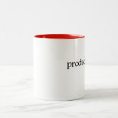 Productivi-Tee Tee-Schale Zweifarbige Tasse (Mittel)