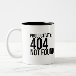 PRODUCTIVITY: 404 NOT FOUND ZWEIFARBIGE TASSE