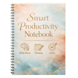 Productivity Notebook Planning & Action Journal Notizblock