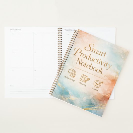 Productivity Notebook Planning & Action Journal  Planer (Anzeige)