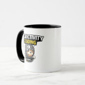 Productivity Pending Funny Hamster Loading Tasse (Vorderseite Links)