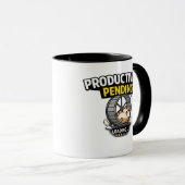 Productivity Pending Funny Hamster Loading Tasse (VorderseiteRechts)