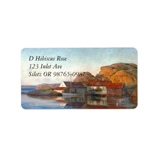 Produkt anpassen adressaufkleber (Vorne)