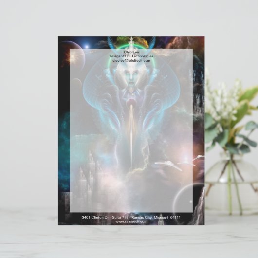 Produkt anpassen briefkopf (Stehend Vorderseite)