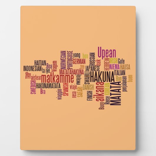 Produkt anpassen fotoplatte (Vorderseite)