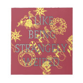 Produkt anpassen notizblock (Vorderseite)