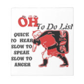 Produkt anpassen notizblock (Vorderseite)