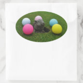 Produkt anpassen ovaler aufkleber (Tasche)