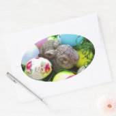 Produkt anpassen ovaler aufkleber (Umschlag)