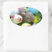 Produkt anpassen ovaler aufkleber (Tasche)