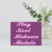 Produkt anpassen postkarte (Stehend Vorderseite)