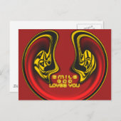 Produkt anpassen postkarte (Vorne/Hinten)