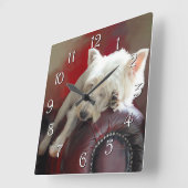 Produkt anpassen quadratische wanduhr (Winkel)