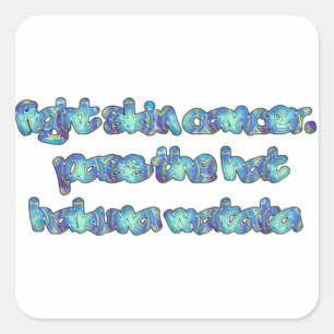 Produkt anpassen quadratischer aufkleber