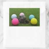 Produkt anpassen rechteckiger aufkleber (Tasche)