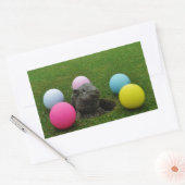 Produkt anpassen rechteckiger aufkleber (Umschlag)