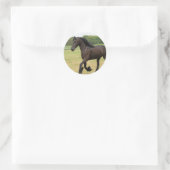 Produkt anpassen runder aufkleber (Tasche)
