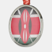 Produkt anpassen silbernes ornament (Links)