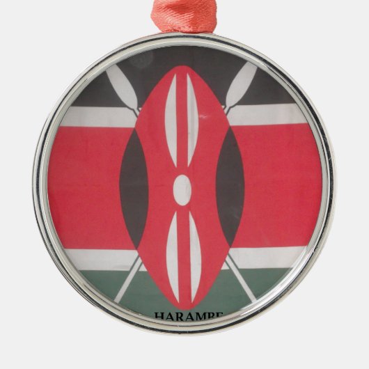 Produkt anpassen silbernes ornament (Vorne)