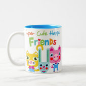 Produkt anpassen zweifarbige tasse (Links)