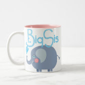 Produkt anpassen zweifarbige tasse (Links)