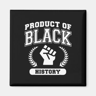 Produkt der Schwarzen Geschichte Monat Schwarzes E Magnet