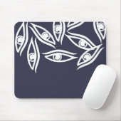 Produkt "Funky Eye Muster" Mousepad (Mit Mouse)