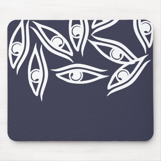 Produkt "Funky Eye Muster" Mousepad (Vorne)