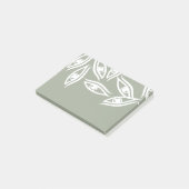 Produkt "Funky Eye Muster" Post-it Klebezettel (angewinkelt)