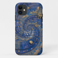 Produkt: Personalisierte himmlische Zodiak-Spirale